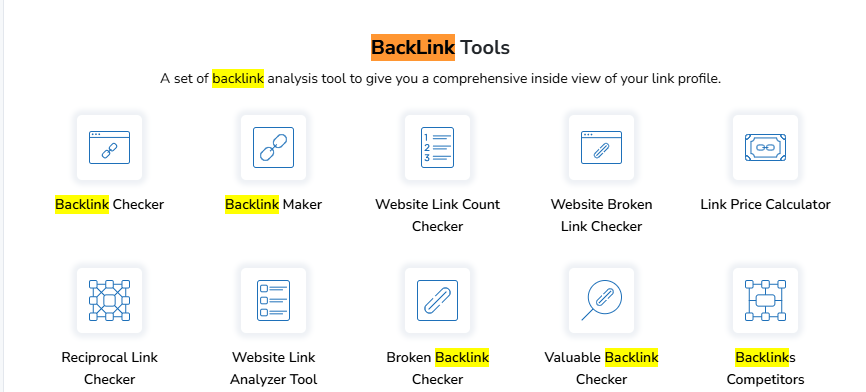 Smallseotools backlinks checker Smallseotools backlinks checker